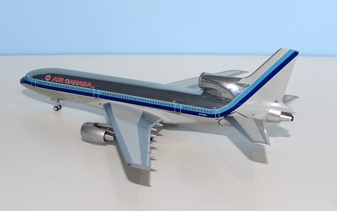 Air Canada Lockheed L-1011 Tristar 1 C-FTNA by Buchannan Models in 1:400 Scale