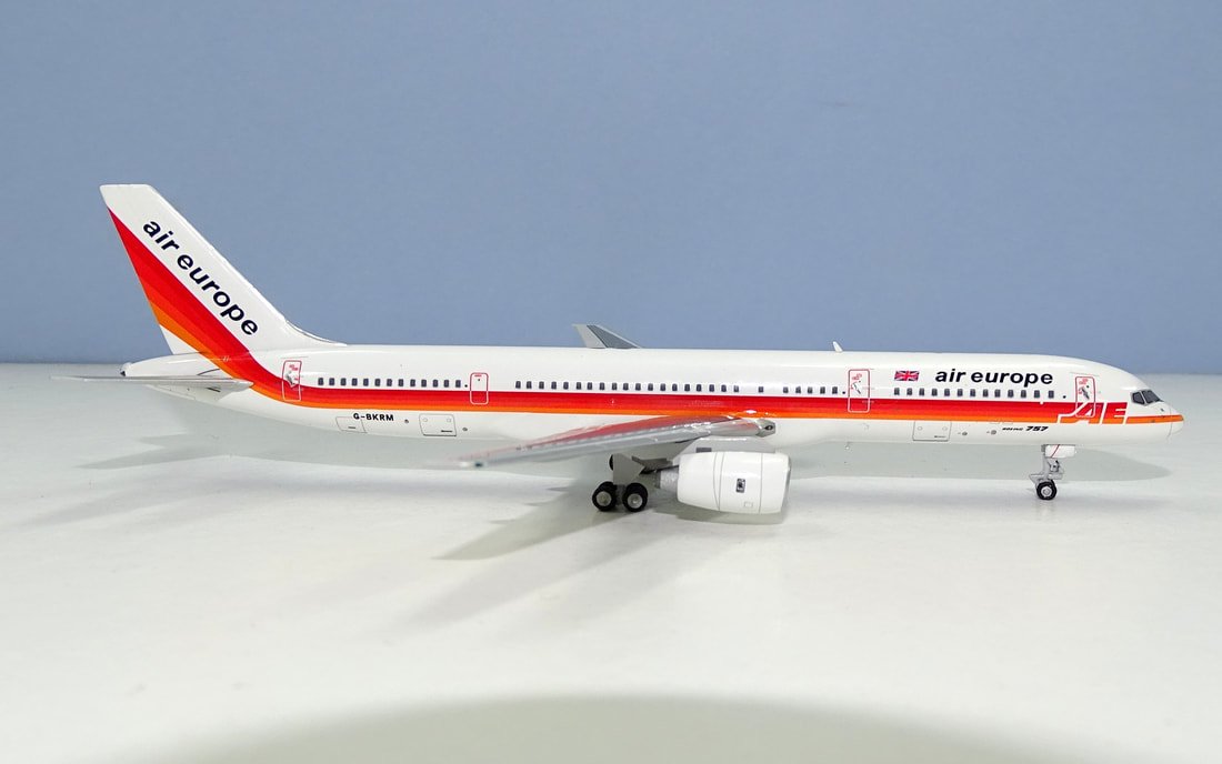 Air Europe Boeing 757-236 G-BKRM by NG Models