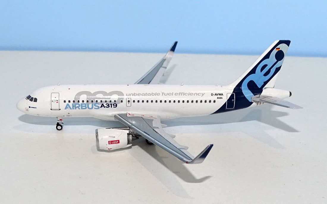 Airbus Industries A319-171NEO D-AVWA by Panda Models