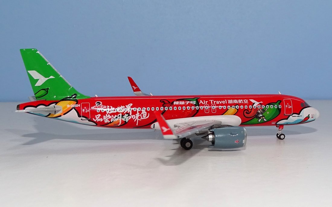 Air Travel Airbus A321neo B-30EH 'Spicy Girls of Hunan' by NG Models 1:400 scale