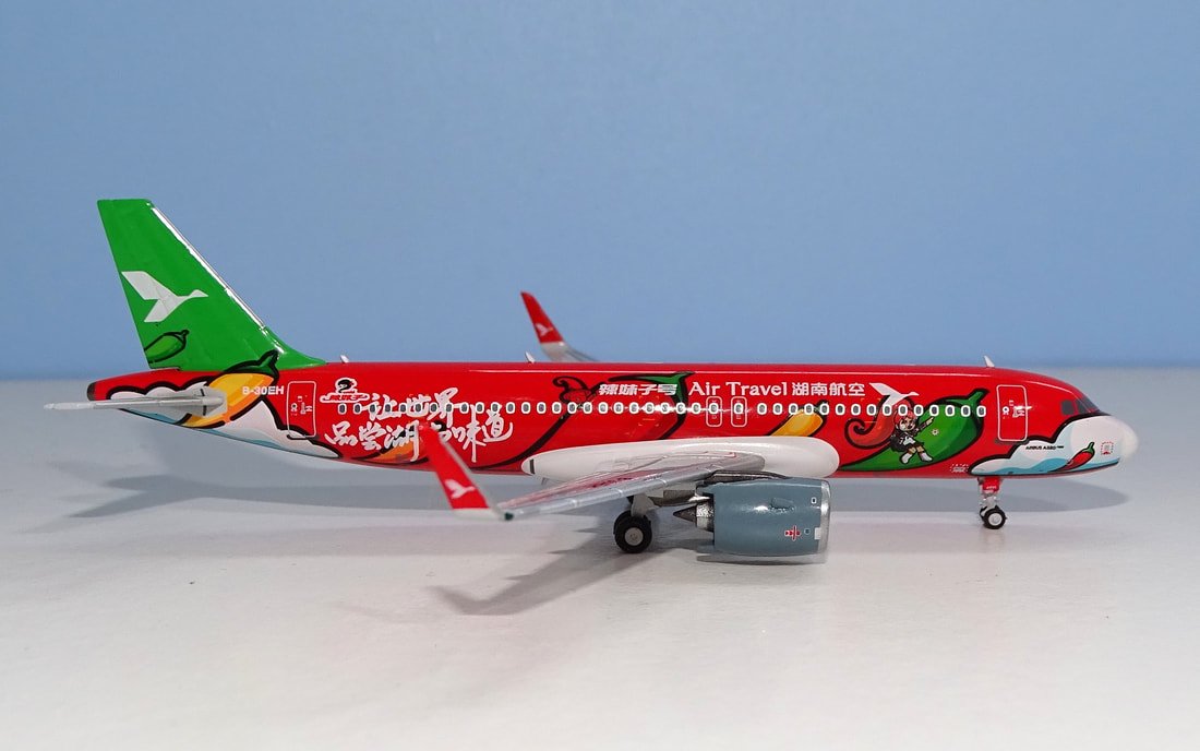 Air Travel Airbus A321neo B-30EH 'Spicy Girls of Hunan' by NG Models 1:400 scale