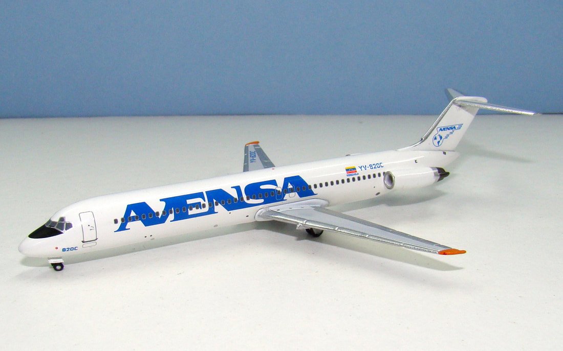 AVENSA Douglas DC-9-51 YV-820C Aeroclassics 1:400 Scale Model Airliner