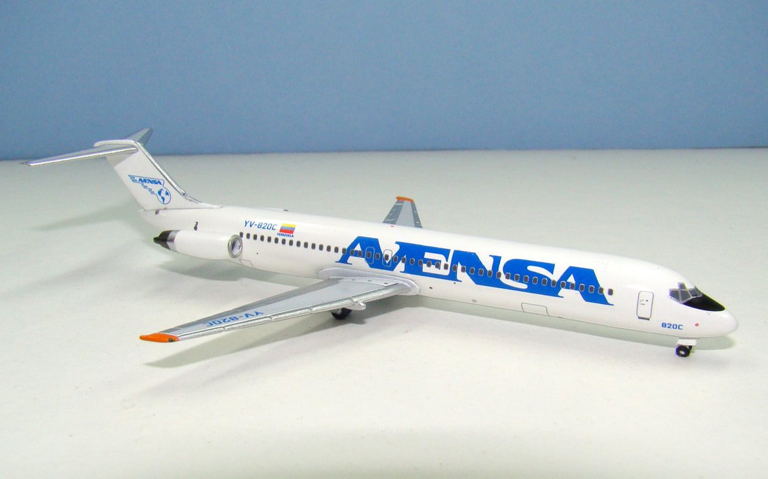 AVENSA Douglas DC-9-51 YV-820C Aeroclassics 1:400 Scale Model Airliner
