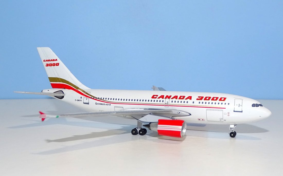 Canada 3000 Airbus A310 C-GRYV 1:400 Scale by Aeroclassics