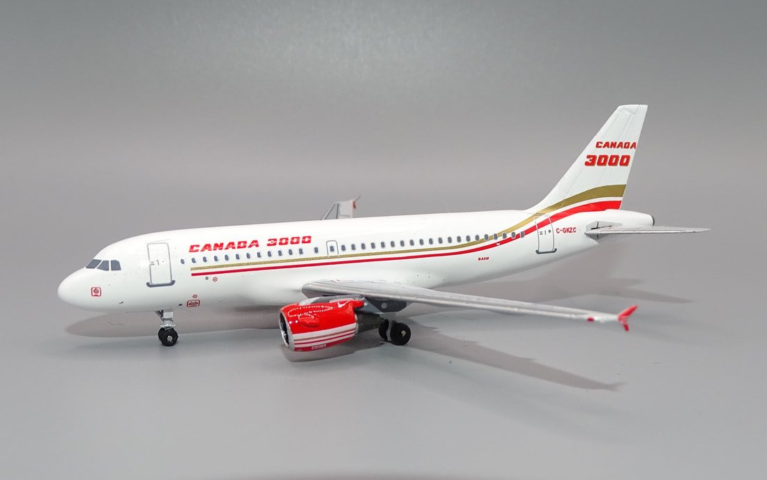 Canada 3000 Airbus A319 C-GKZC 1:400 Scale by Aeroclassics