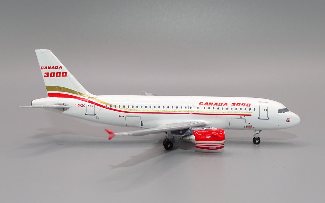 Canada 3000 Airbus A319 C-GKZC 1:400 Scale by Aeroclassics