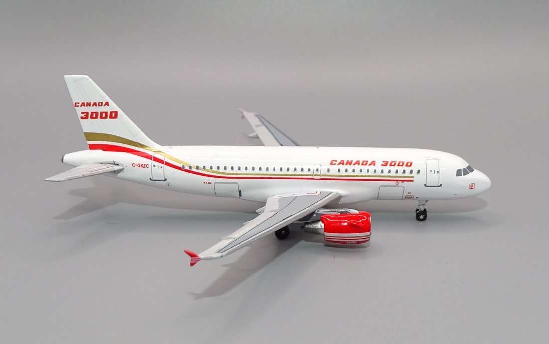 Canada 3000 Airbus A319 C-GKZC 1:400 Scale by Aeroclassics