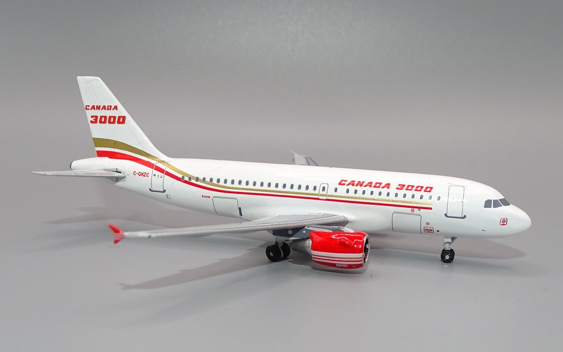 Canada 3000 Airbus A319 C-GKZC 1:400 Scale by Aeroclassics