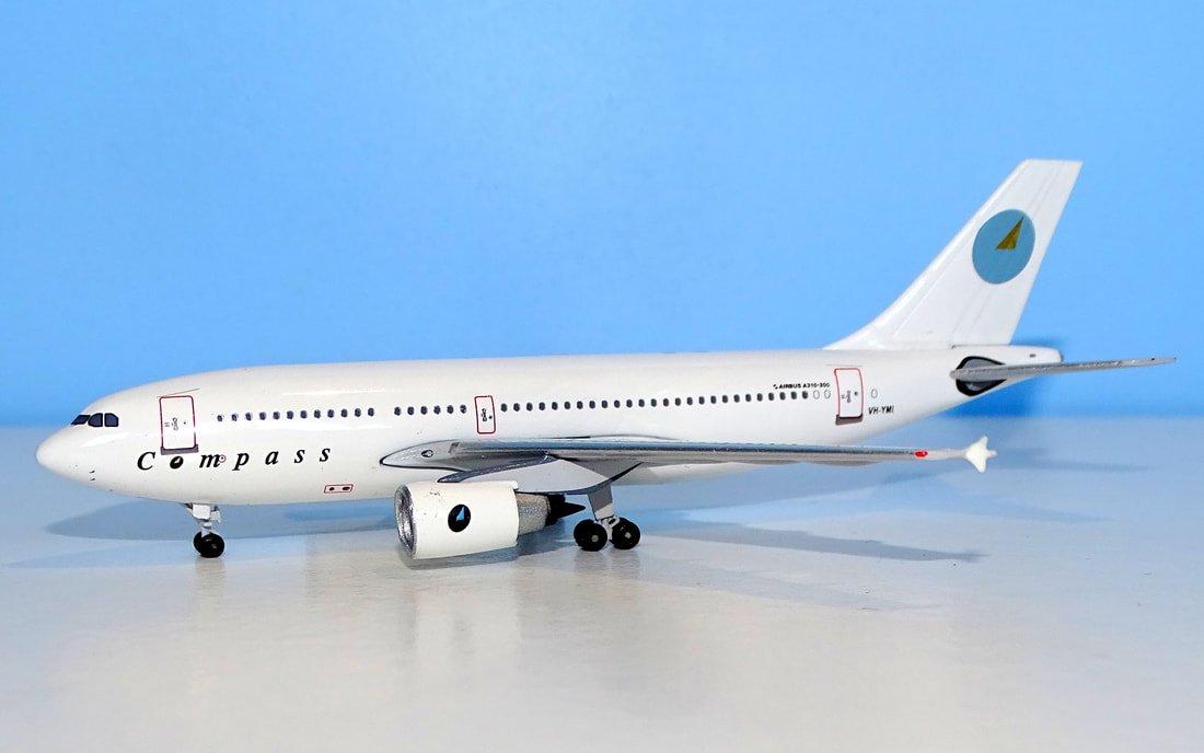 Compass Airlines Airbus A310-304 VH-YMI by Aeroclassics - 1:400 Scale
