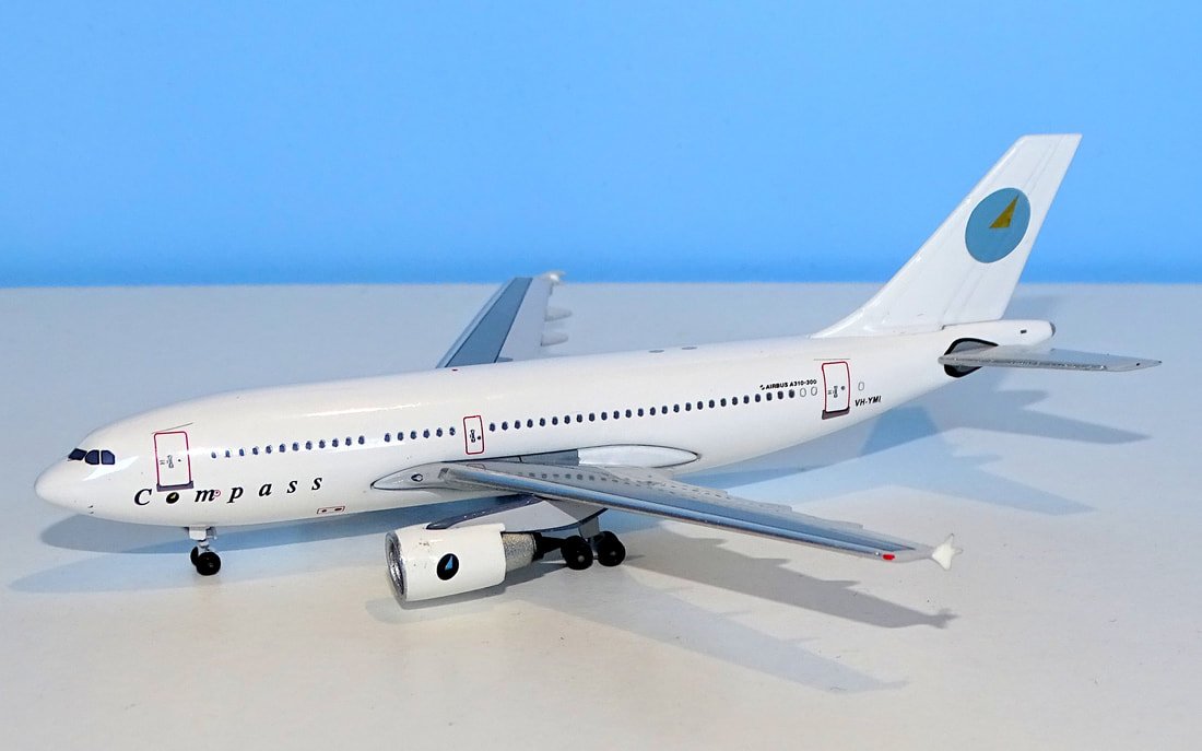 Compass Airlines Airbus A310-304 VH-YMI by Aeroclassics - 1:400 Scale