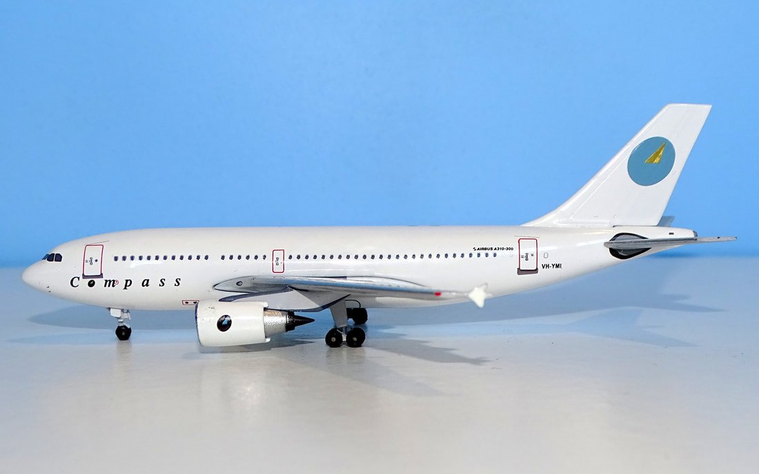 Compass Airlines Airbus A310-304 VH-YMI by Aeroclassics - 1:400 Scale