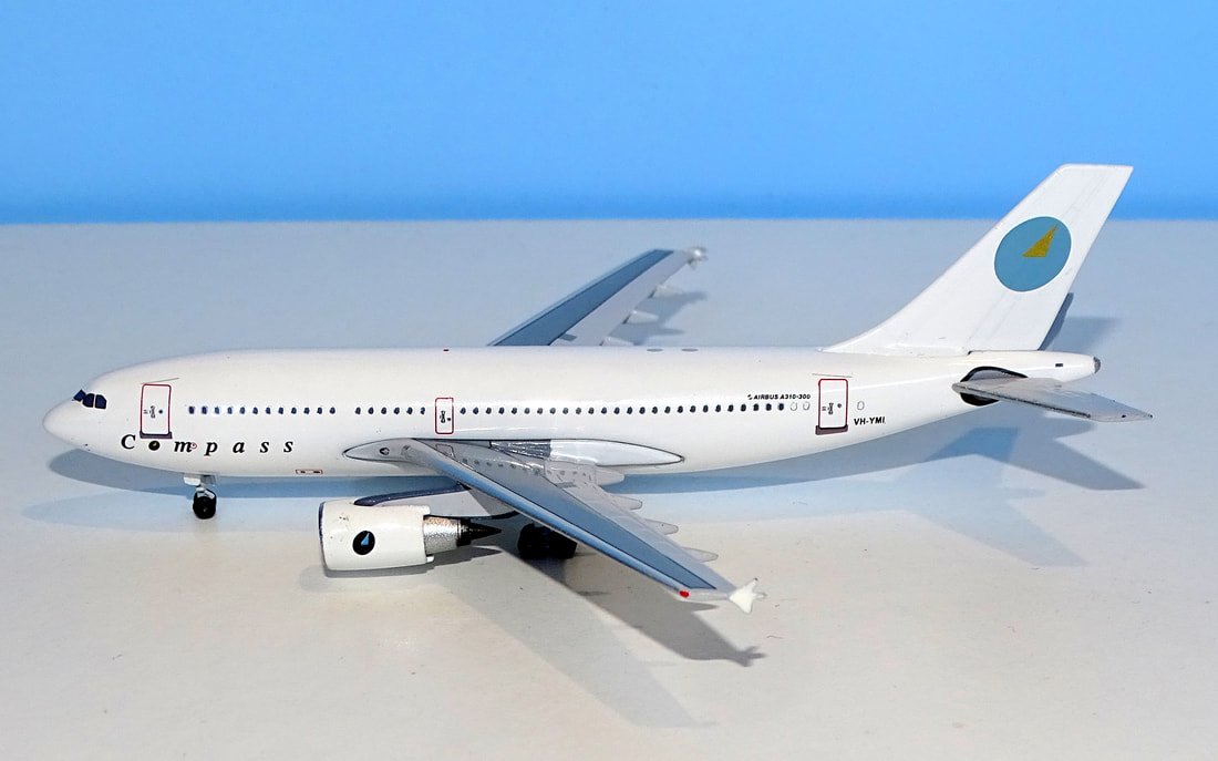 Compass Airlines Airbus A310-304 VH-YMI by Aeroclassics - 1:400 Scale