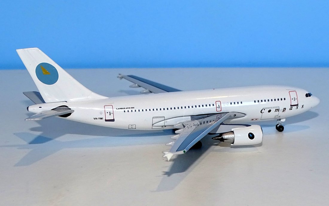 Compass Airlines Airbus A310-304 VH-YMI by Aeroclassics - 1:400 Scale