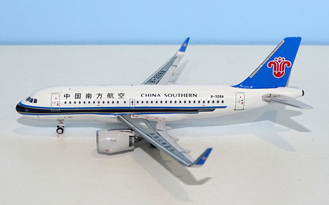 China Southern Airlines Airbus A319-153NEO B-328A by Panda Models