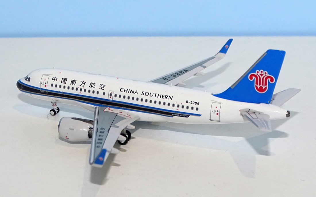 China Southern Airlines Airbus A319-153NEO B-328A by Panda Models