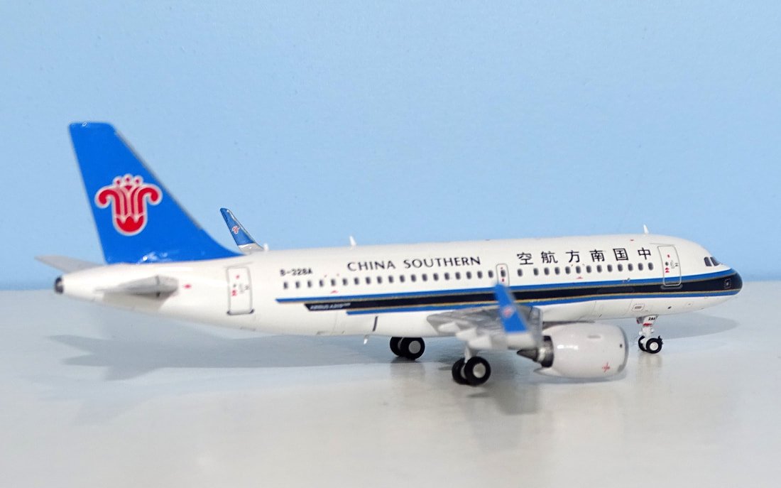 China Southern Airlines Airbus A319-153NEO B-328A by Panda Models