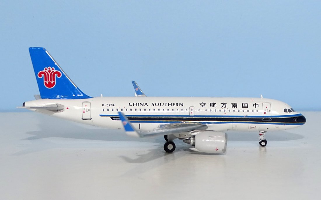 China Southern Airlines Airbus A319-153NEO B-328A by Panda Models