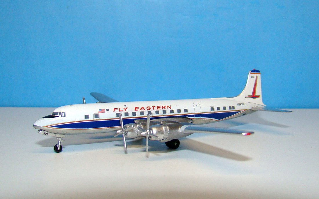 Eastern Air Lines Douglas DC-7B Aeroclassics 1:400 scale airliner