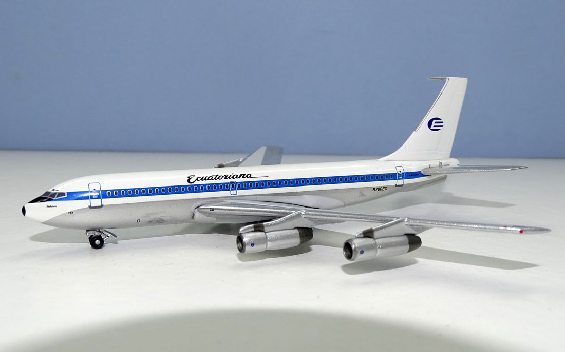 Ecuatoriana Boeing 720B N780EC Aeroclassics 1:400 Scale