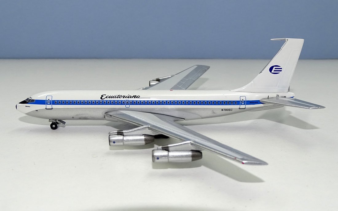 Ecuatoriana Boeing 720B N780EC Aeroclassics 1:400 Scale