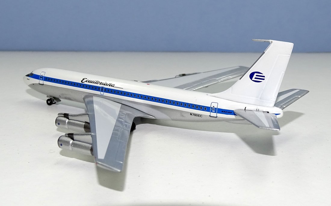 Ecuatoriana Boeing 720B N780EC Aeroclassics 1:400 Scale