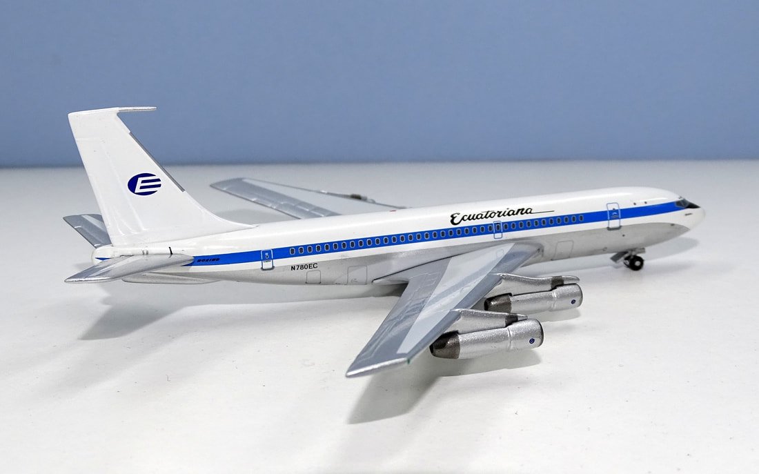Ecuatoriana Boeing 720B N780EC Aeroclassics 1:400 Scale