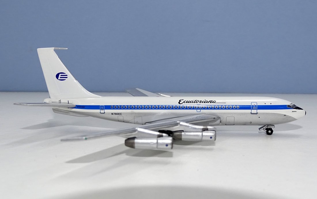 Ecuatoriana Boeing 720B N780EC Aeroclassics 1:400 Scale