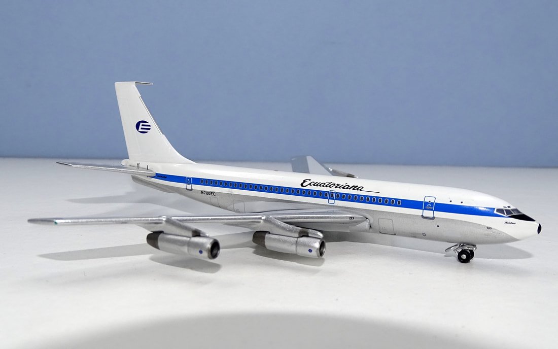 Ecuatoriana Boeing 720B N780EC Aeroclassics 1:400 Scale