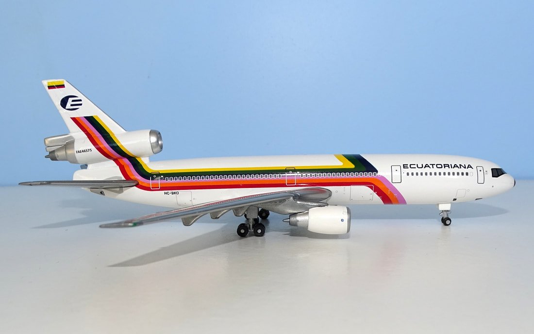 Ecuatoriana DC-10-30 HC-BKO Gemini Jets 1:400 Scale