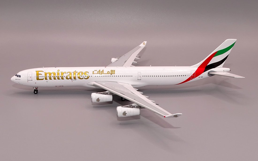 Emirates A340-300 A6-ERS by Aviation400 1:400 Scale