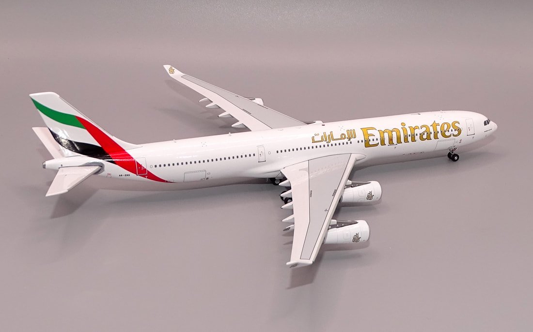 Emirates A340-300 A6-ERS by Aviation400 1:400 Scale