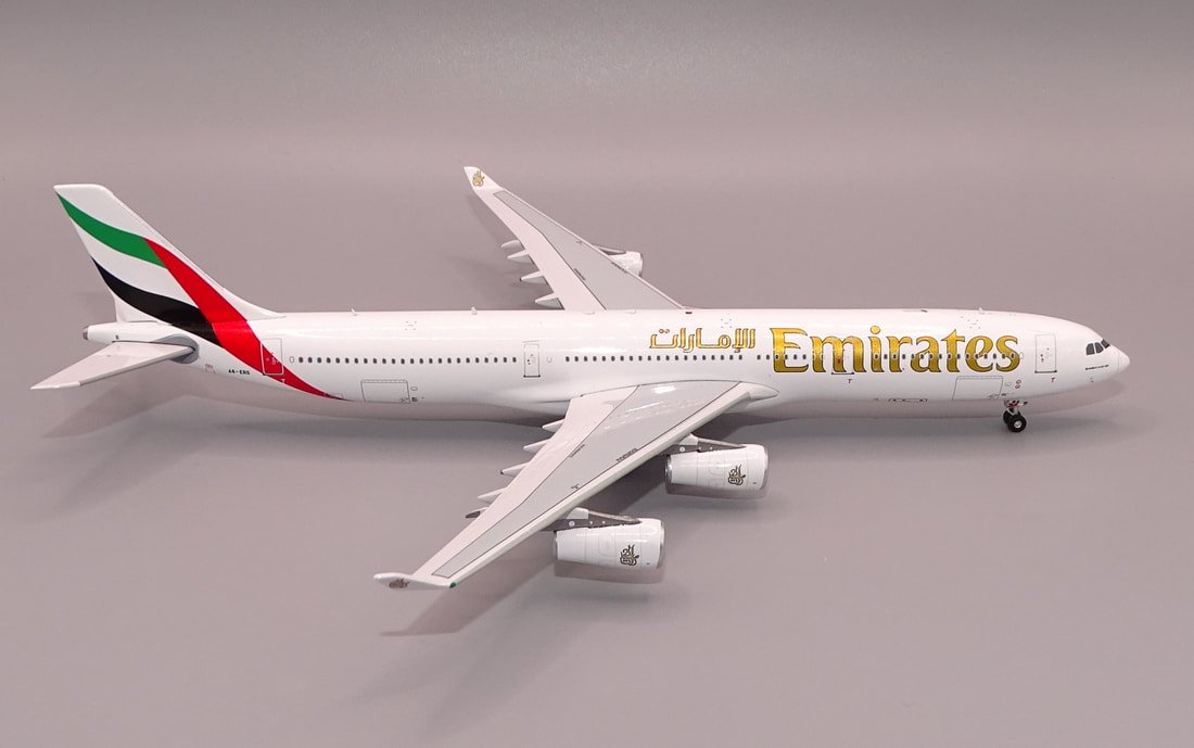 Emirates A340-300 A6-ERS by Aviation400 1:400 Scale