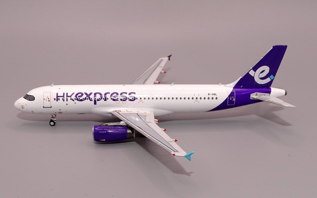HK Express Airbus A320-232 B-HSL by NG Models 1:400 Scale