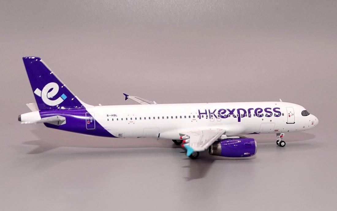 HK Express Airbus A320-232 B-HSL by NG Models 1:400 Scale