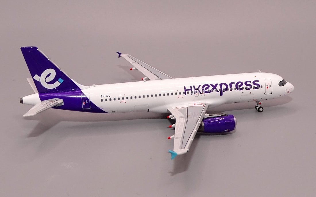 HK Express Airbus A320-232 B-HSL by NG Models 1:400 Scale