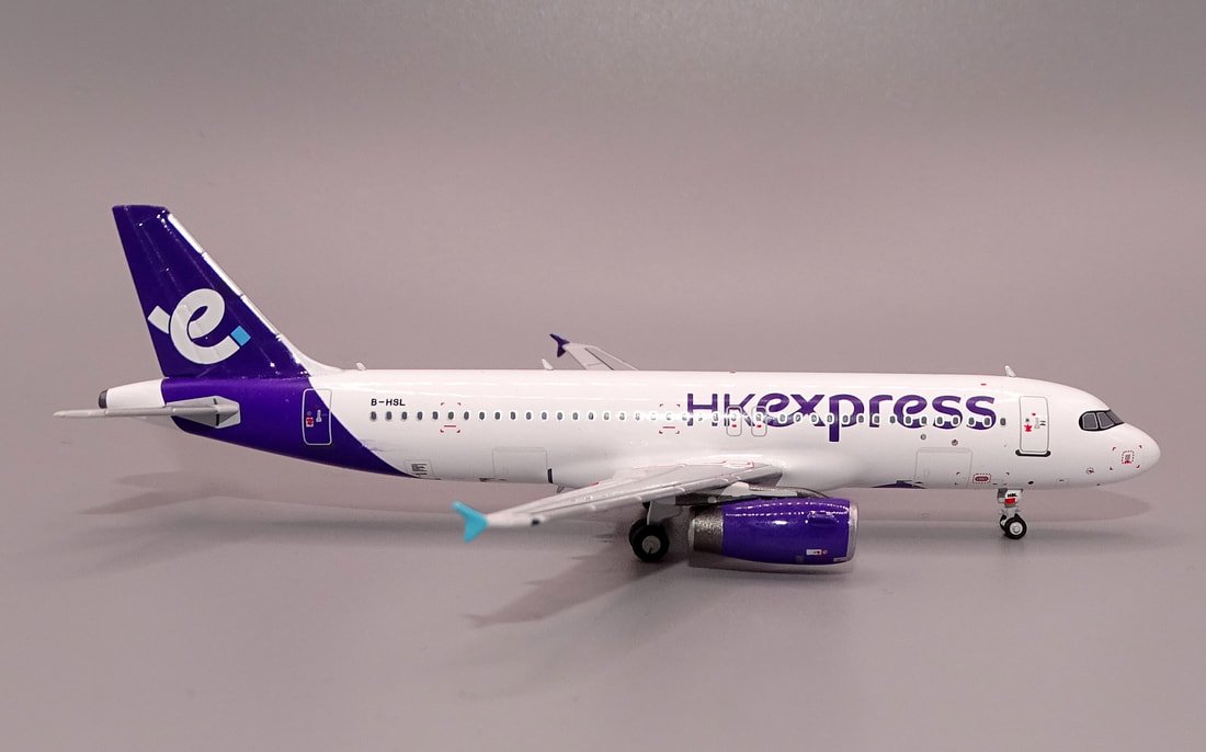HK Express Airbus A320-232 B-HSL by NG Models 1:400 Scale