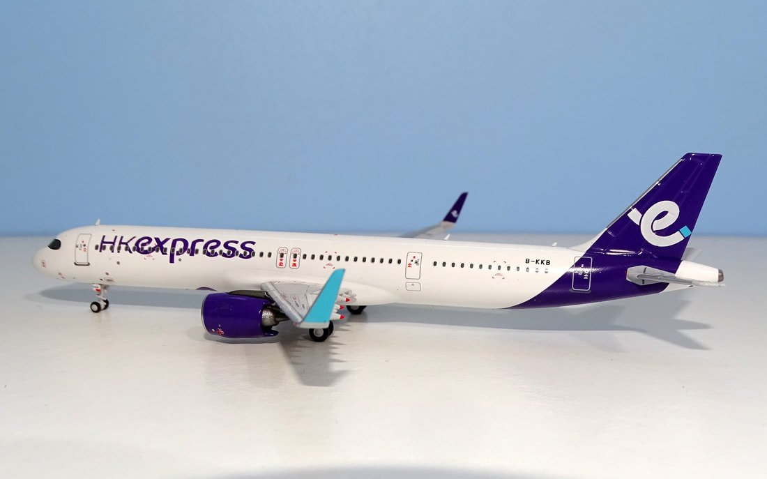 HK Express Airbus A321-251NX B-KKB by NG Models 1:400 Scale