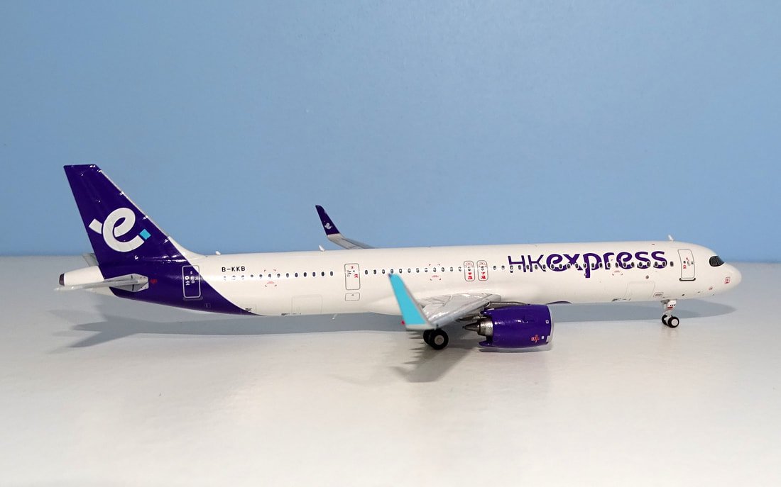 HK Express Airbus A321-251NX B-KKB by NG Models 1:400 Scale