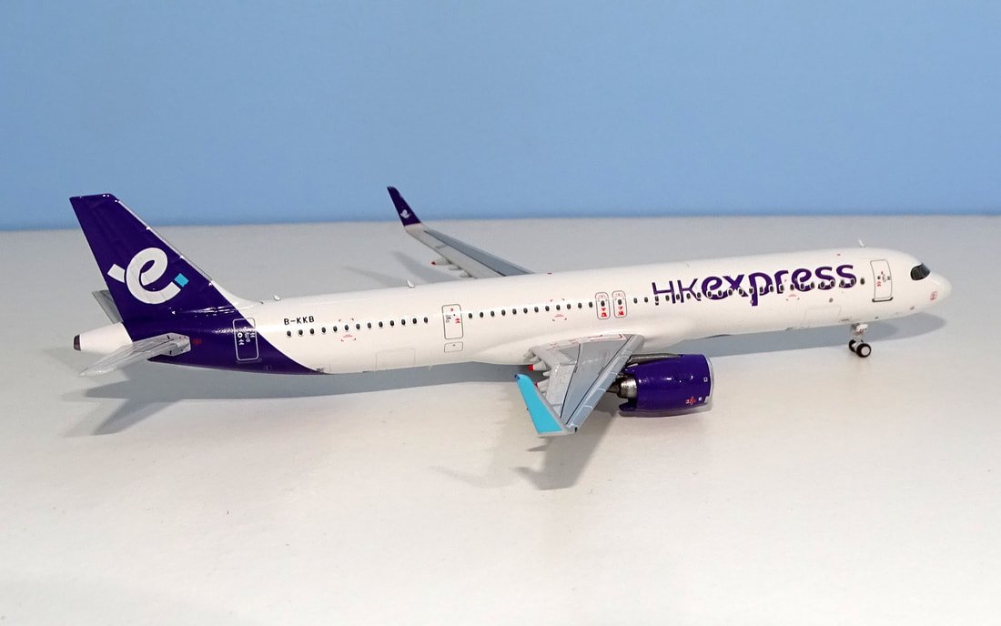 HK Express Airbus A321-251NX B-KKB by NG Models 1:400 Scale