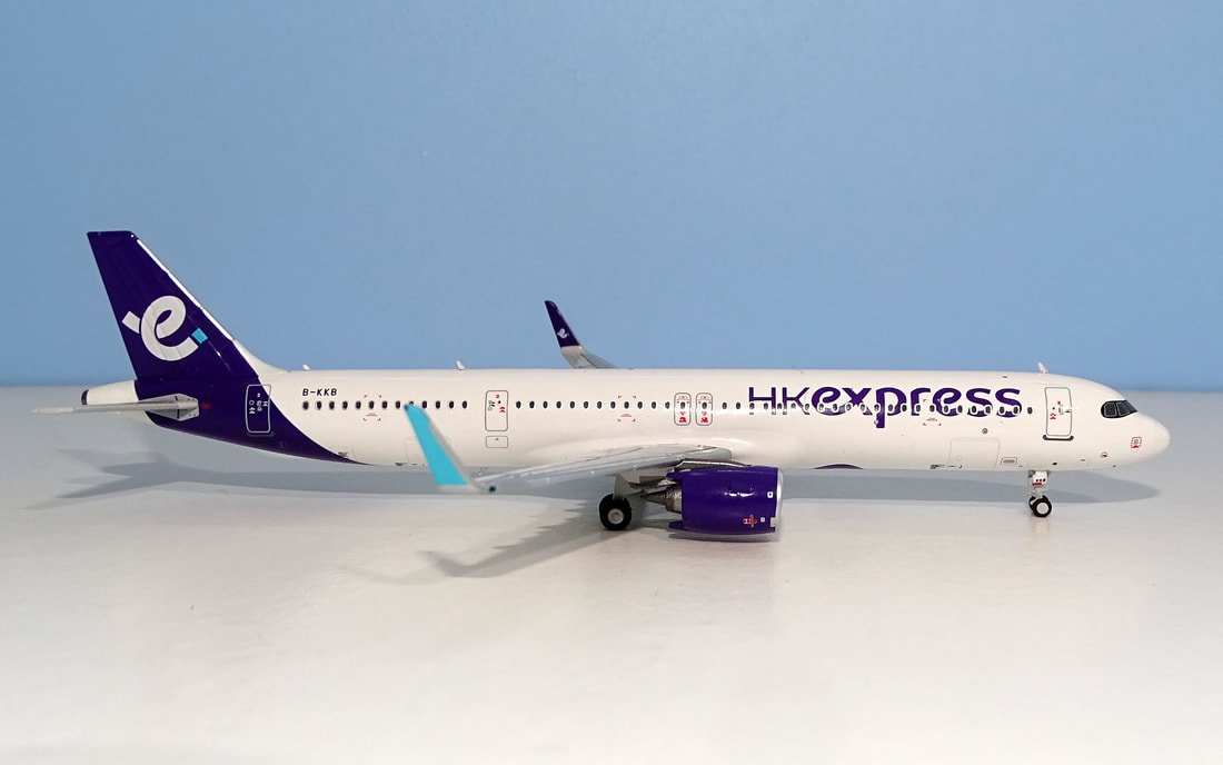 HK Express Airbus A321-251NX B-KKB by NG Models 1:400 Scale