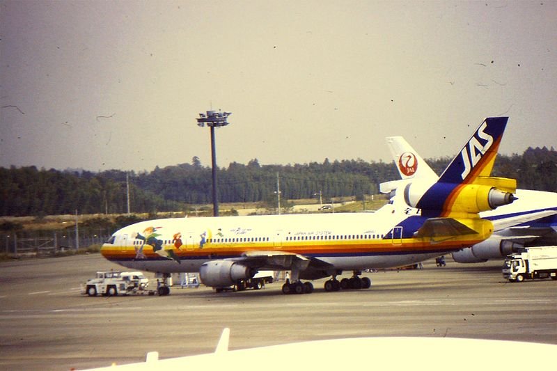 JAS DC-10 JA8551 ピーターパン Neverland Bound: JAS Peter Pan DC-10 - YESTERDAY'S AIRLINES