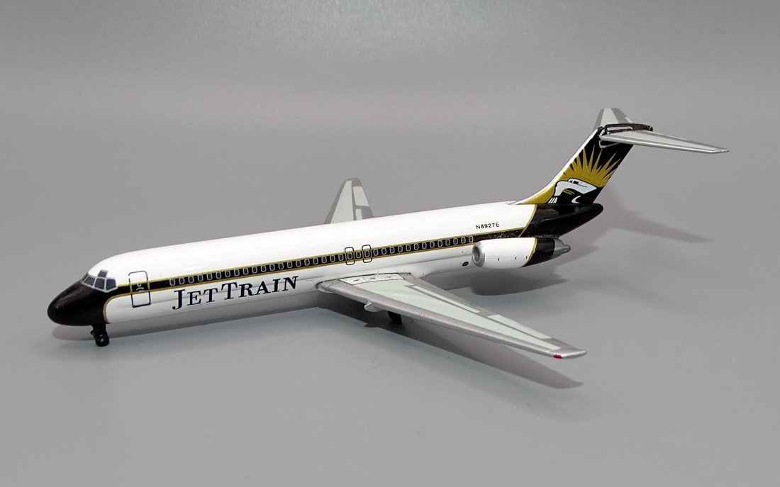 JetTrain Douglas DC-9-31 N8927E by Phoenix Models 1:400 Scale
