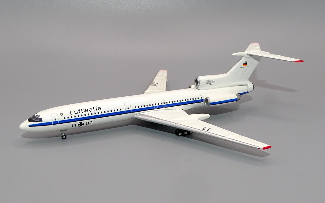 Luftwaffe Open Skies Tupolev Tu-154M-ON 11+02 by Tucano Line 1:400 Scale