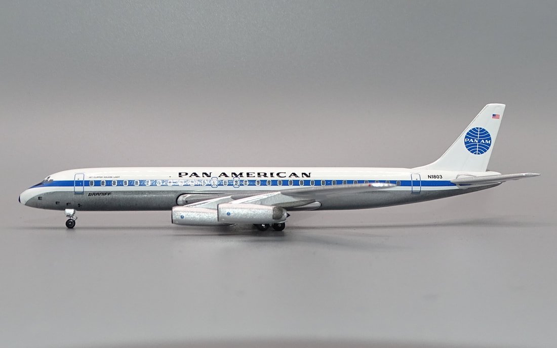 Pan American Douglas DC-8-62 N1803 Aeroclassics 1:400 Scale Model Airliner