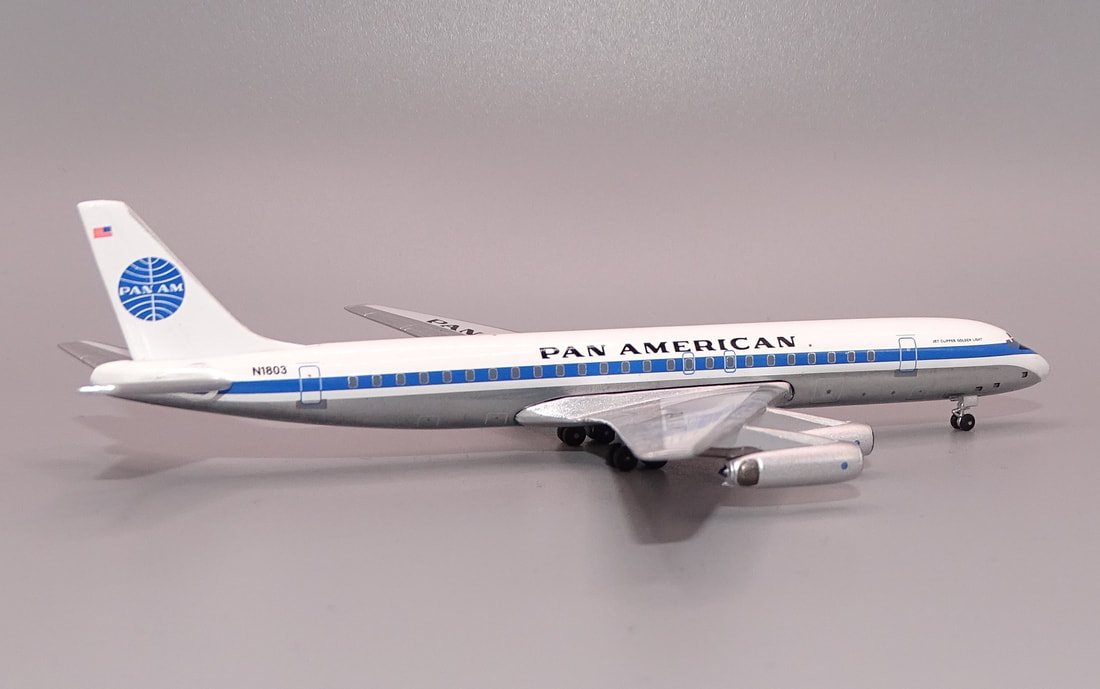 Pan American Douglas DC-8-62 N1803 Aeroclassics 1:400 Scale Model Airliner