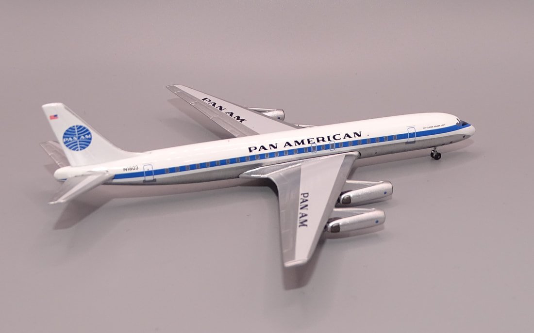 Pan American Douglas DC-8-62 N1803 Aeroclassics 1:400 Scale Model Airliner