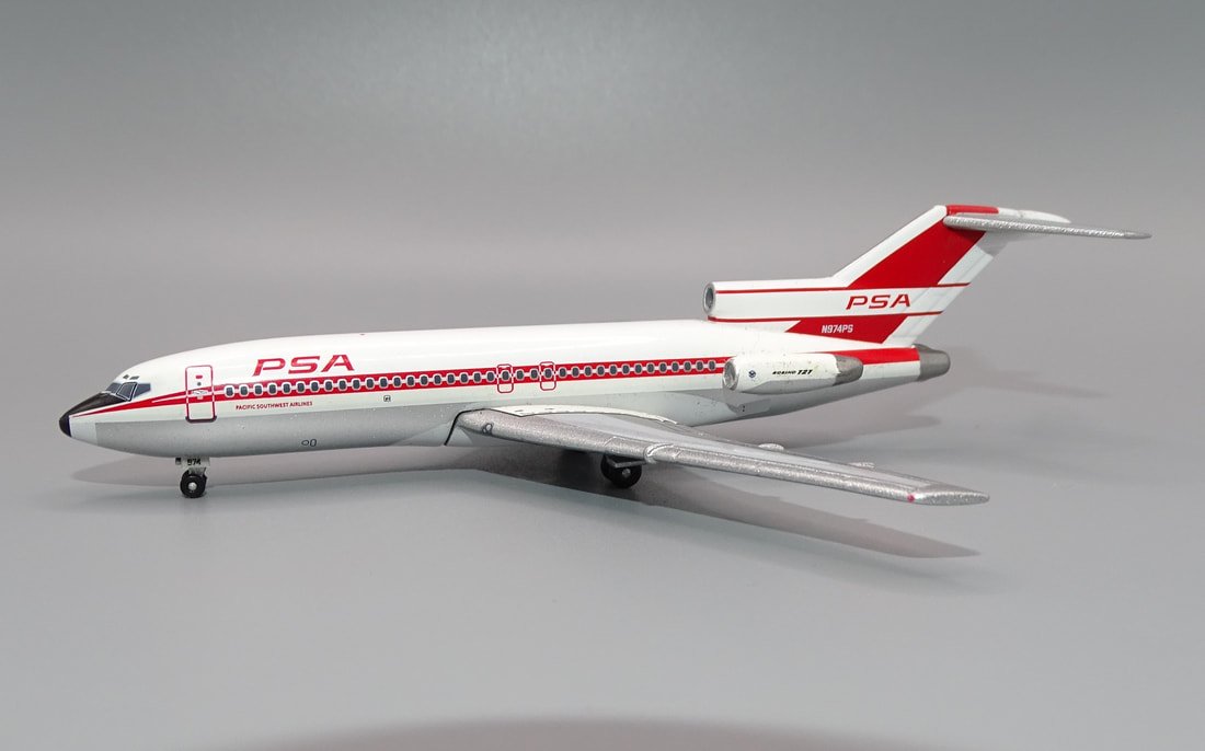 PSA Boeing 727-14 N974PS Aeroclassics 1:400 Scale