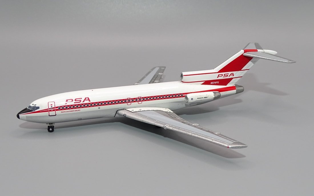 PSA Boeing 727-14 N974PS Aeroclassics 1:400 Scale