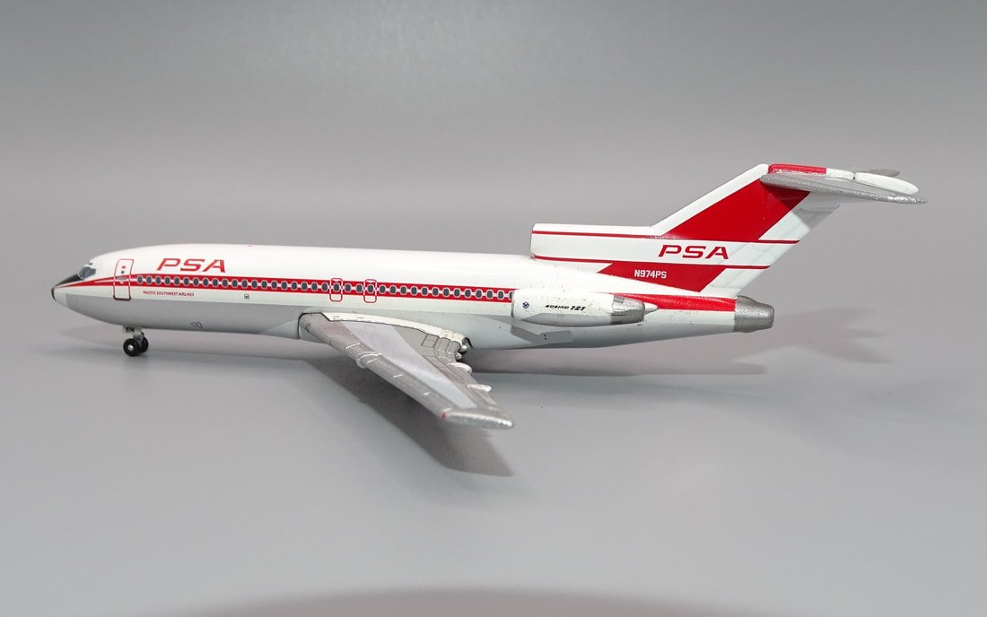 PSA Boeing 727-14 N974PS Aeroclassics 1:400 Scale
