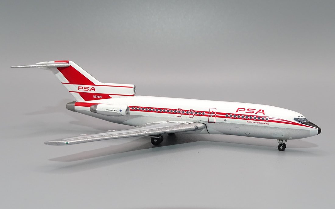 PSA Boeing 727-14 N974PS Aeroclassics 1:400 Scale